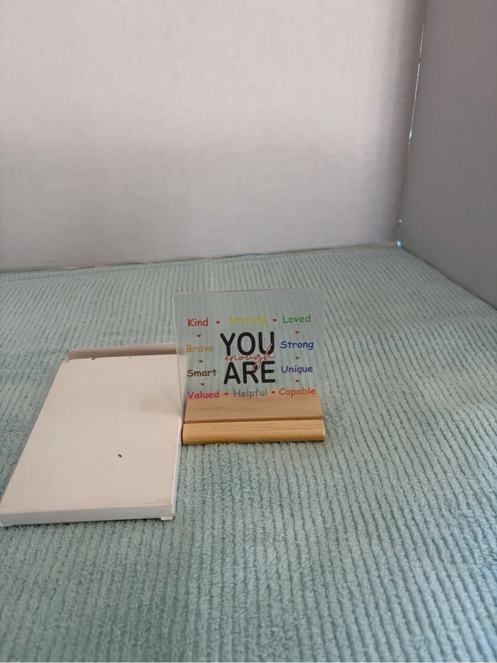 You Are Inspirational Desktop Plaque - Multicolor